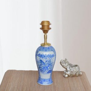 Tafellamp Blauw Chinees Porselein Set van 2 Chinese Lampen Vintage Chinoiserie | Lauren S