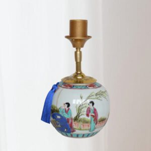 Tafellamp Gemberpot Lamp Famille Rose Vintage Stijl, Chinees Porselein | Lauren S