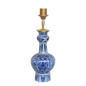 Tafellamp Delftsblauw Jugendstil Lamp Delft Porselein Upcycle Blauw - Wit | Lauren S