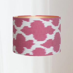 lampenkap roze fuchsia ikat