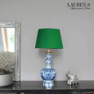 tafellamp Delfts Blauw met groen